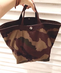Herve Chapelier | カモフラトート(トートバッグ)