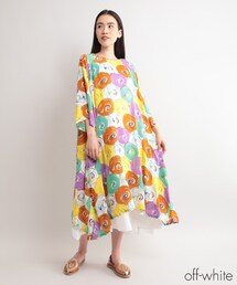 Fillil | 夏祭り水風船プリント レーヨンワンピース(ワンピース)