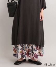 Fillil | ボタニカルフラワープリント ギャザースカート(スカート)