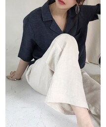 Half Collar Shirt(シャツ/ブラウス)