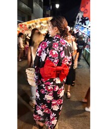 後ろ姿var | 浴衣