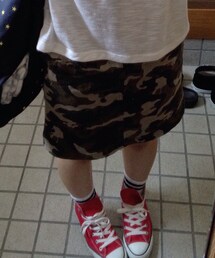 しまむら | カモフラージュ柄スカート(スカート)