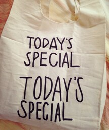 TODAY'S SPECIAL | エコバッグ/サブバッグ