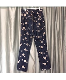 KAPITAL | sarrouel pants with white dots/ウォルトパンツ (デニムパンツ)