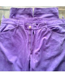 RALPH LAUREN | suede leather pants (その他パンツ)