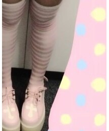 Candy Stripper | レッグウォーマー