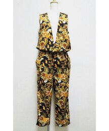 unknown pleasures | トロピカルロンパース(つなぎ/オールインワン)