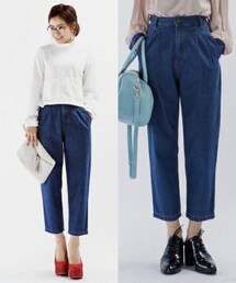 mystic | タックパンツ(2)(デニムパンツ)