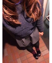 コートなし(ニット/セーター)