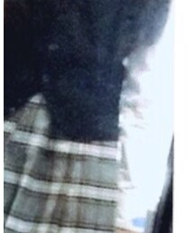 马甲 灰格裙 | カバーオール