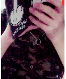 彼女とペアルック☺️ | ネックレス