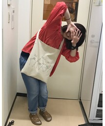 ナガノチサト | 顔隠したらどっちがどっちか分からなくなるくらい似てる🤦🏻‍♀️(トートバッグ)