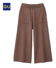 GU | ニットガウチョ(パンツ)