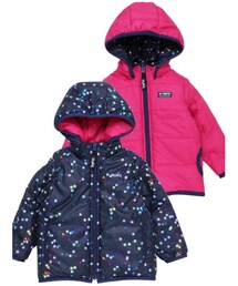 X-girl Stages | MULTI WAY REVERSIBLE PUFF JUMPER GALAXY(ダウンジャケット/コート)