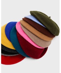 chuu | 16colorsベレー帽(ハンチング/ベレー帽)