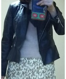 ZARA | ライダースジャケット