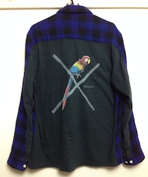 Undercoverism | バック素材切り替えのネルシャツ(シャツ/ブラウス)