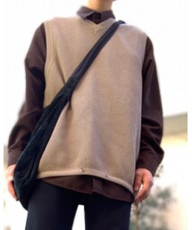 VINTAGE | スウェードシャツ(シャツ/ブラウス)