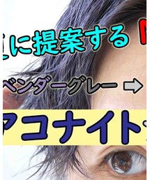 髪色:アコナイトシルバー | その他
