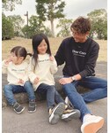 親子お揃いの「トップス(スウェット)」