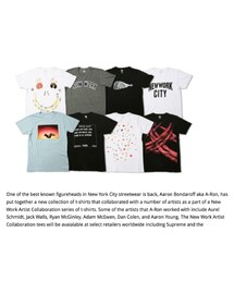 NEW WORK... | NEW WORK by Aaron Bondaroff aka A-Ron the Don(Tシャツ/カットソー)