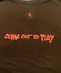 ROCKSTAR GAMES | あ〜そびましょ〜♫ 有名なフレーズ(Tシャツ/カットソー)