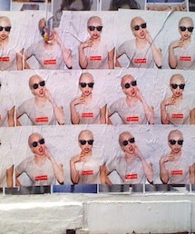 Supreme  | Lady Gaga Posters in NYC(ポスター/アート)