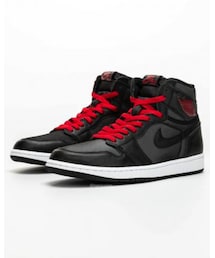 AIR JORDAN | AIR JORDAN 1 RETRO HIGH OG BLACK/METALLIC SILVER/GYM RED(スニーカー)