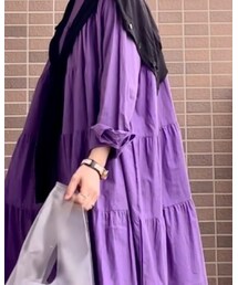 no brand | シャツワンピース