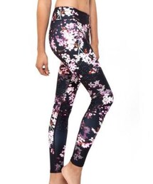 Dharma Bums | チェリーブロッサム ハイウエスト レギンス(レギンス/スパッツ)