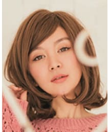 LINEASTORIA | 天使の愛されTwinkle #ハニーブラウン(ウィッグ)