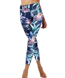 Dharma Bums | アロハ ハイウェスト プリント ヨガ レギンス(レギンス/スパッツ)