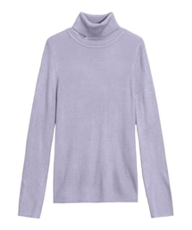 GU | リブタートルネックセーター(長袖) M(ニット/セーター)