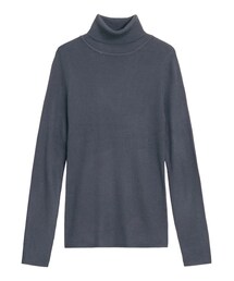 GU | リブタートルネックセーター(長袖) M(ニット/セーター)