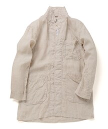 Engineered Garments | Shop Coat - Linen Handkerchief - Natural(その他アウター)