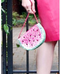 J.CREW | watermelon handbag covered in sparkles(ハンドバッグ)