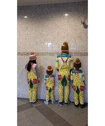 後ろ姿 | サロペット/オーバーオール