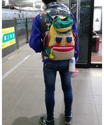 後ろ姿 | デニムパンツ