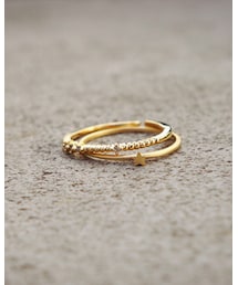 pinon | star double strand ring(リング)