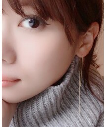 pinon | long bar pierce(ピアス（両耳用）)