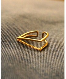 pinon | square stone ring(リング)