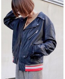 no brand | ライダースジャケット