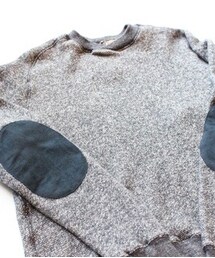 Engineered Garments | エルボーパッチ霜降りスウェット(スウェット)