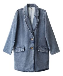 GRL | デニムチェスターコート(チェスターコート)