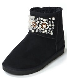 GRL | ビジュームートン(ブーツ)