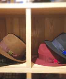 milsa | M　Wool　Velluto　Mannish(ハット)