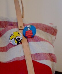 mormyrus / リネンボーダートート(トートバッグ)