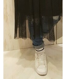 WORLD WIDE LOVE! | ダメージテーパードパンツ(デニムパンツ)