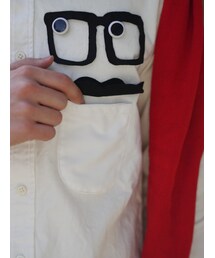 NIRAME.CO | パペットしゃつ。（ひげのフラップポケット）(シャツ/ブラウス)