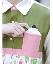 えんぴつしゃつ。ポケット。(シャツ/ブラウス)